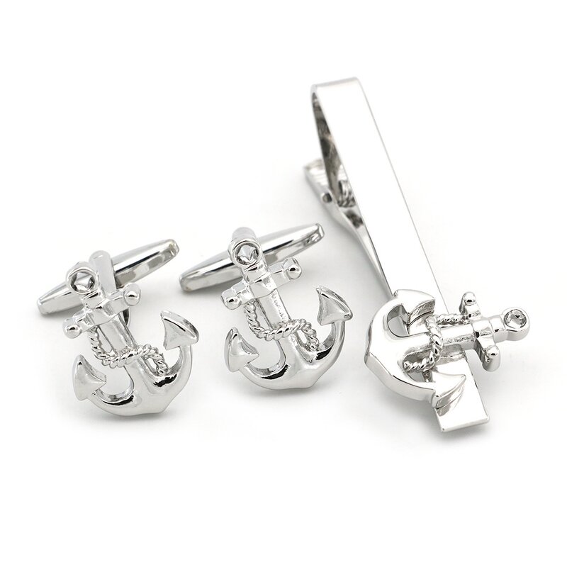 Cufflinks and Tie Clips Set Manufacturer - Custom Luxury Suit Shirt Personalized