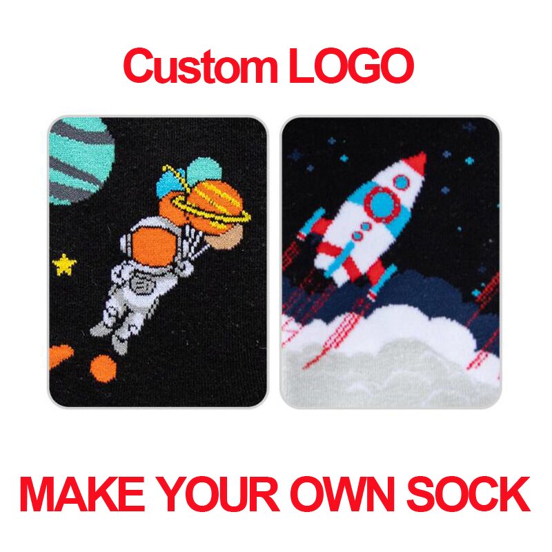 Socks Manufacturer - Low MOQ Multi-style Fruits Animals Geometry Stripe Crew