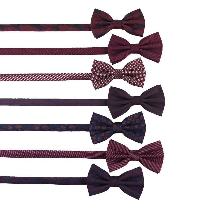 Boy Bowtie Manufacturer - Popular Novelty Polyester Solid Color for Men