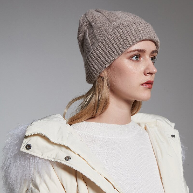 Winter Hat Manufacturer - Custom Thick Warm Wool Beanie for Men Women