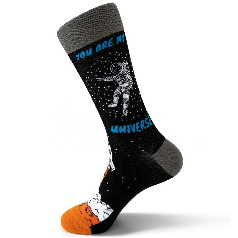 Socks Manufacturer - Custom Fashion Cheap Funky Long Cotton Colorful for Men Woman