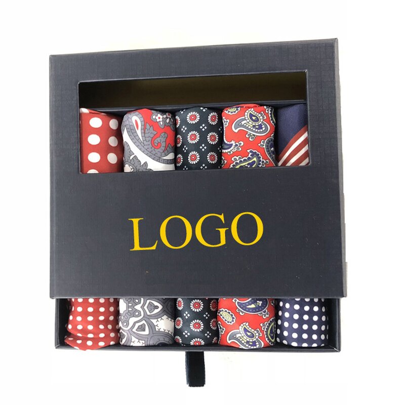 Handkerchief Gift Box Manufacturer - Custom High Quality Pocket Square Packing Box