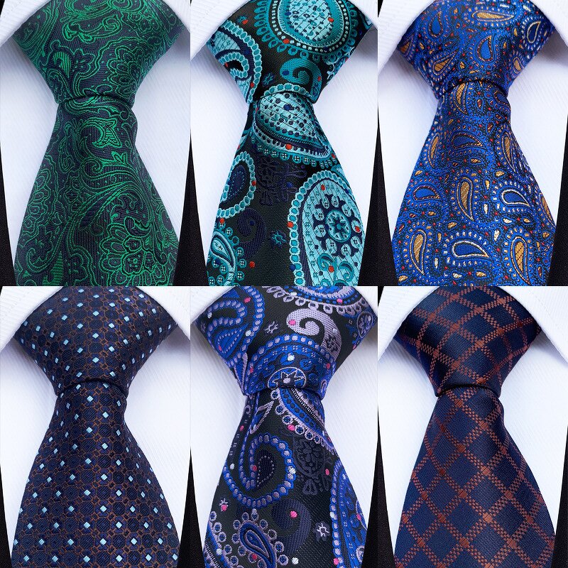 Neck Ties Manufacturer - Fashion Striped Polyester Jacquard for Men