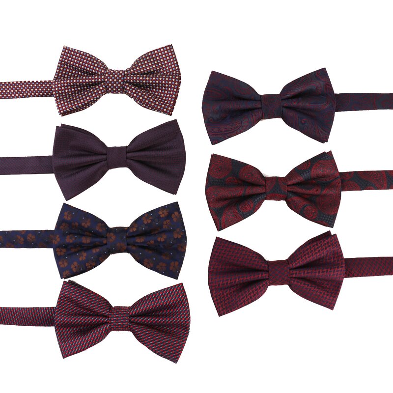 Boy Bowtie Manufacturer - Popular Novelty Polyester Solid Color for Men