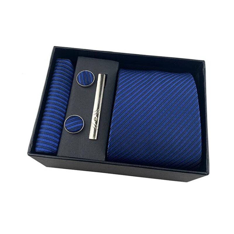 Cufflinks and Tie Set Manufacturer - Silk Gift Box for Men