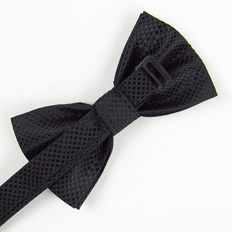 Bow Ties Manufacturer - High Quality Classic Black Self Tied