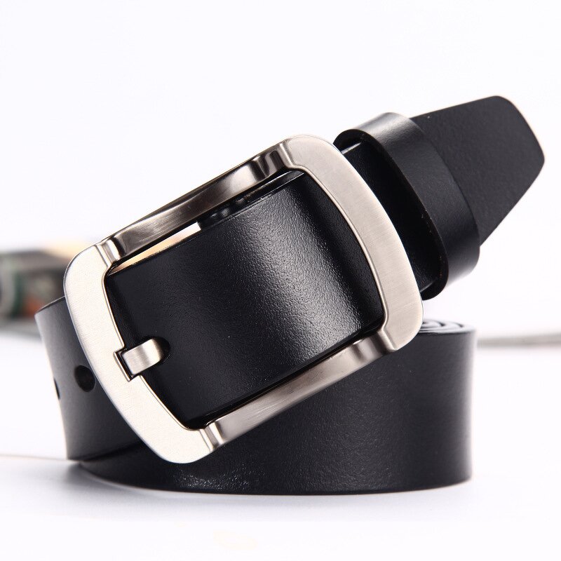 Belt Manufacturer - Wholesale Casual Adjustable Alloy Buckle Genuine Leather for Men