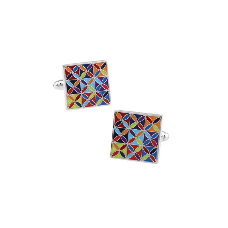 Cufflinks Manufacturer - Fashion French Metal Brass Enamel Business for Men