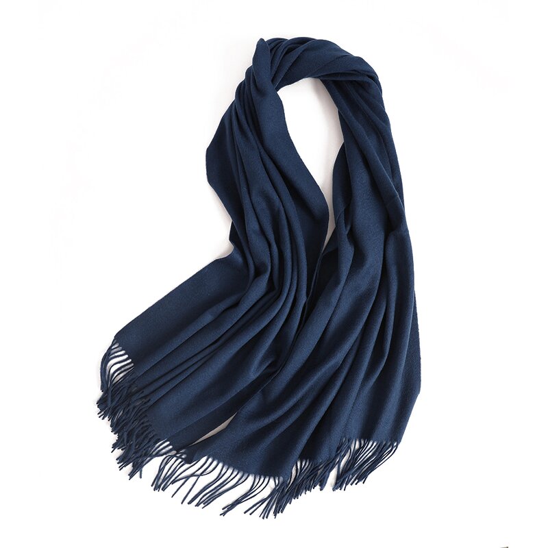 Winter Shawl Manufacturer - Wholesale Large Size Soft Custom Logo 100% Wool