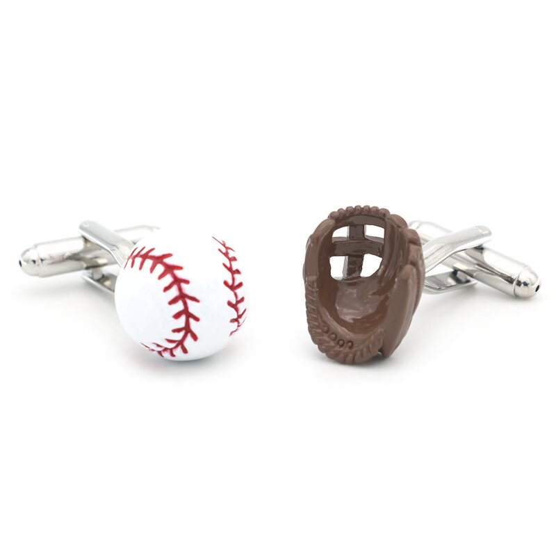 Cufflinks Manufacturer - Fashion Custom Brass Sports Golf Shape for Men