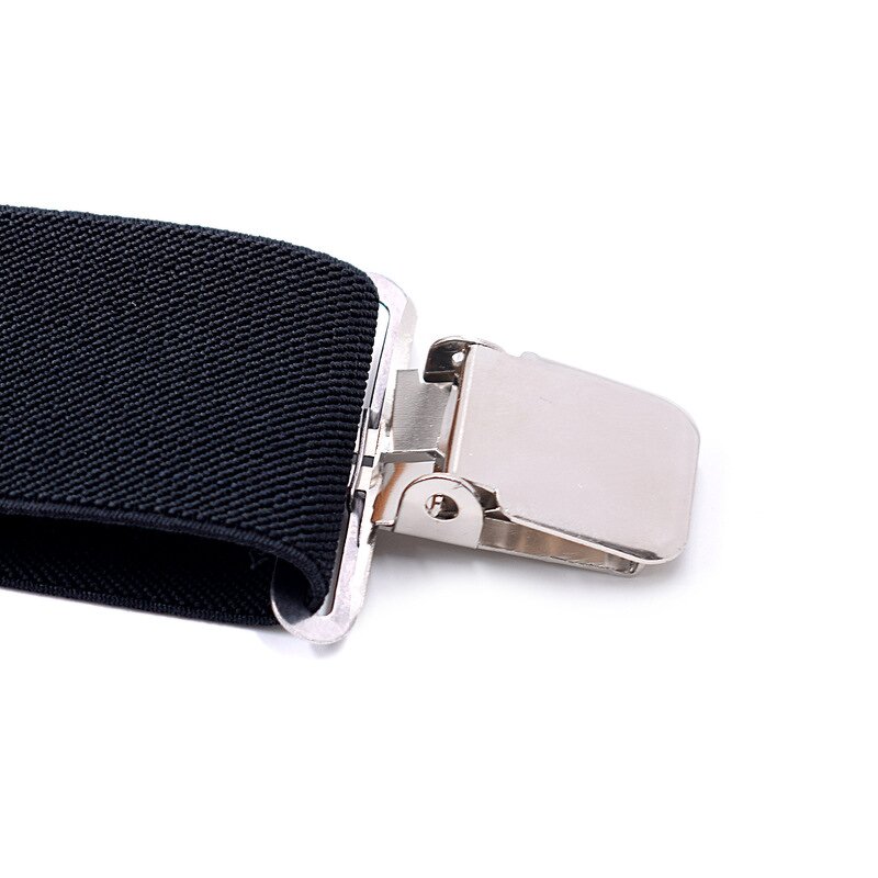 Suspenders Manufacturer - Wholesale 5cm Width Solid Adjustable 4 Clip X-Back Heavy Duty