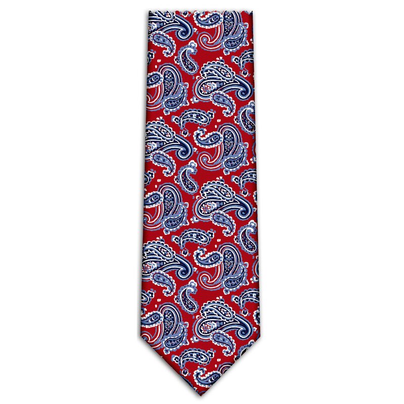 Cravate Homme Manufacturer - Casual Classic Paisley Silk Jacquard Italian