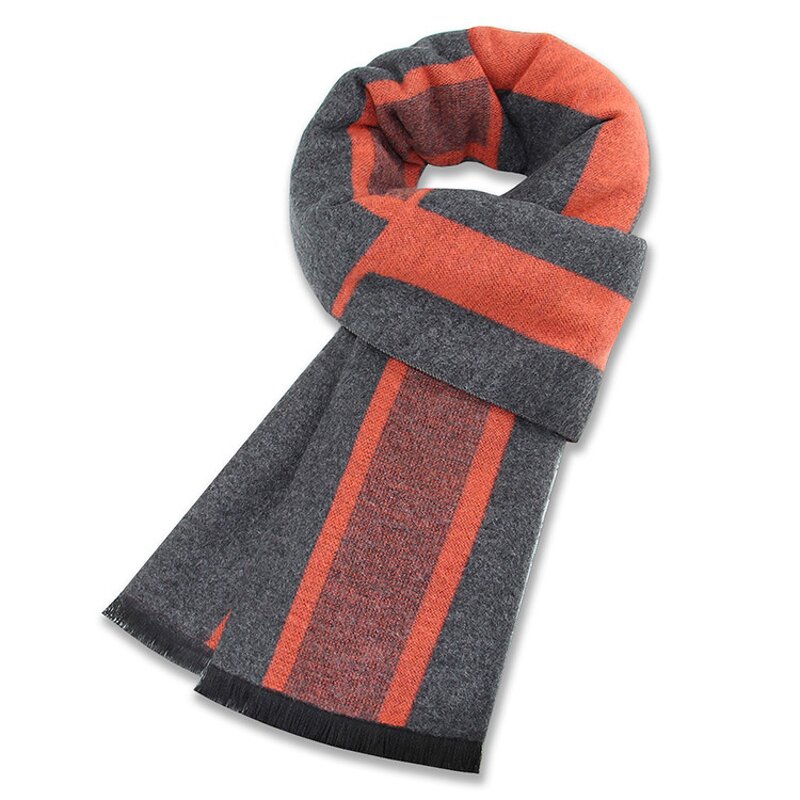 Winter Scarf Manufacturer - Wholesale New Wool and Acrylic Brushed for Men