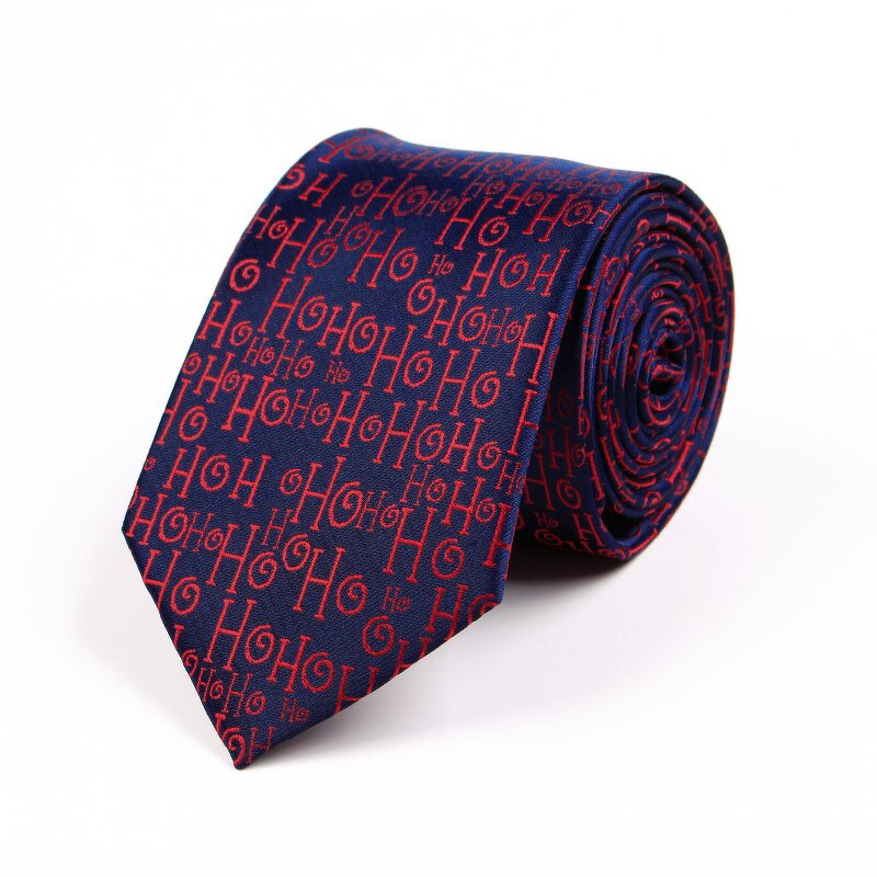 Christmas Necktie Manufacturer - Wholesale 100% Polyester Jacquard