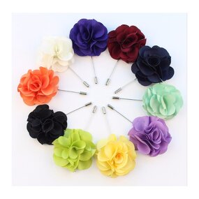 Lapel Pin Manufacturer - Custom Designer Brooches Wedding Corsage Flower