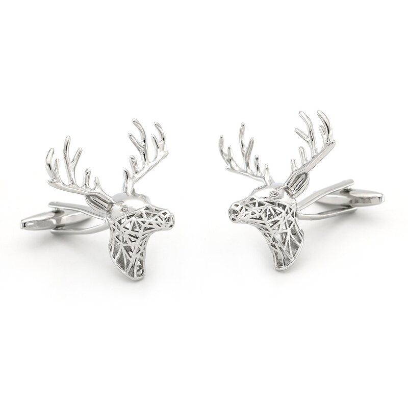 Christmas Cufflinks Manufacturer - Wholesale Funny Elk Deer for Men