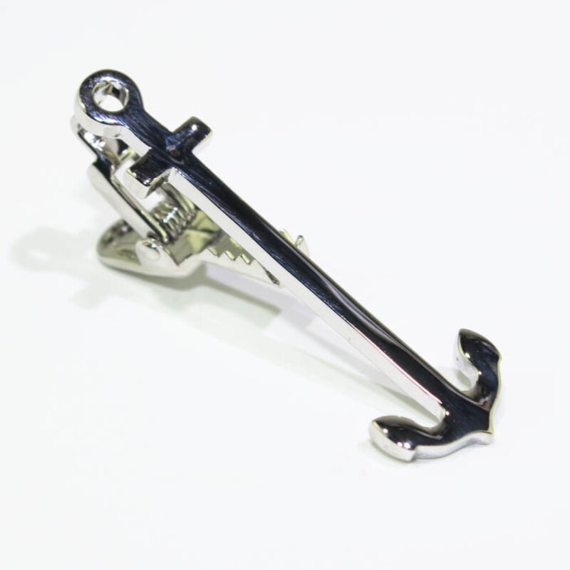 Tie Clips Manufacturer - Metal High Quality Silver Custom Printed Logo