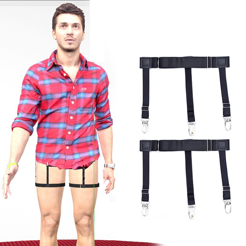 Shirt Garters Manufacturer - Wholesale Adjustable Elastic Non-slip Locking Clamps