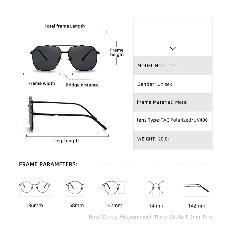 Sunglasses Manufacturer - 2023 Luxury Polarized UV400 Retro Custom Logo Designer