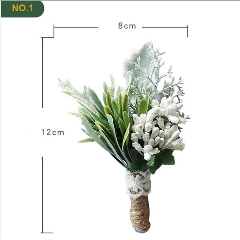 Brooches Manufacturer - Wholesale Customize Wedding Corsage Groom Pin
