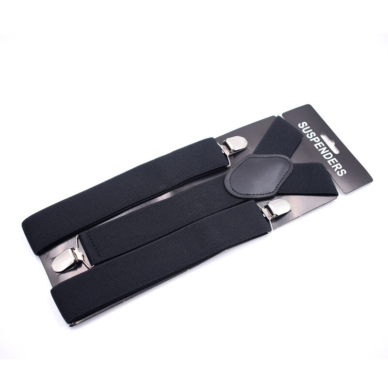 Suspenders Manufacturer - Wholesale Cheap 3 Clip Strap Y-type Plain Universal