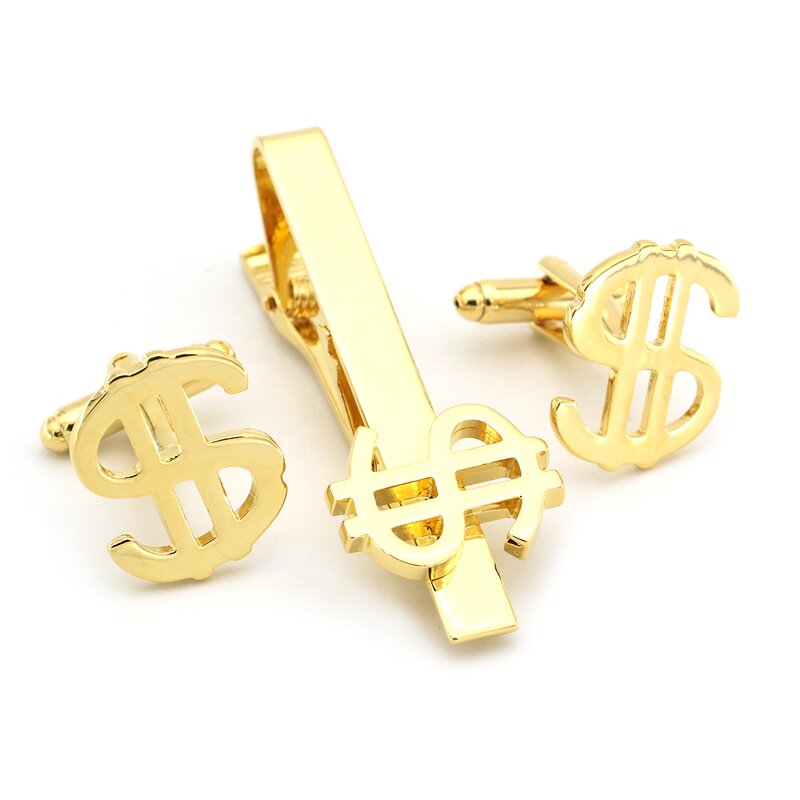 Cufflinks and Tie Clips Set Manufacturer - Custom Luxury Suit Shirt Personalized