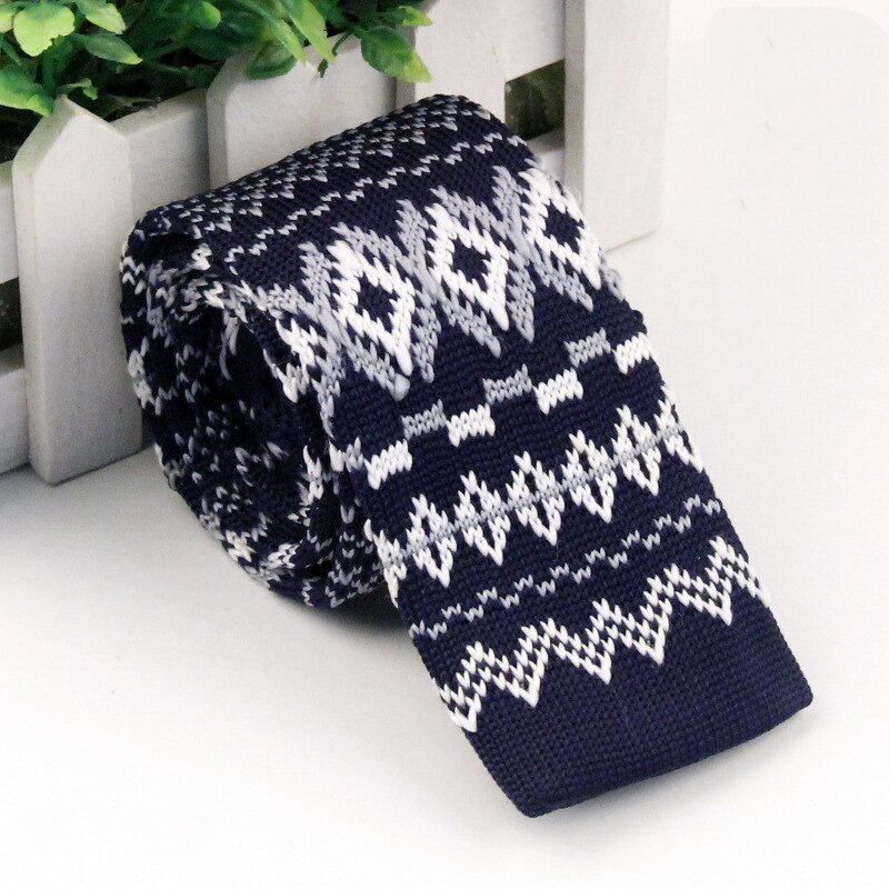 Knitted Neck Tie Manufacturer - Wholesale Polyester Black