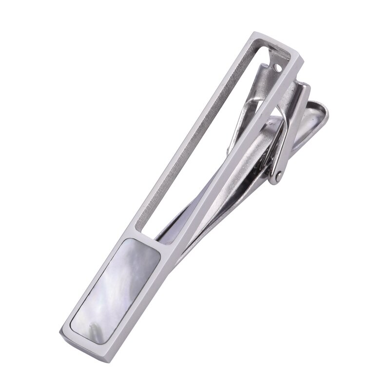 Tie Clip Manufacturer - Wholesale Mop Shell Gold Plated Wedding Tie Pin