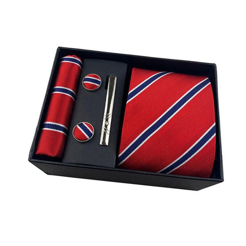 Cufflinks and Tie Set Manufacturer - Silk Gift Box for Men
