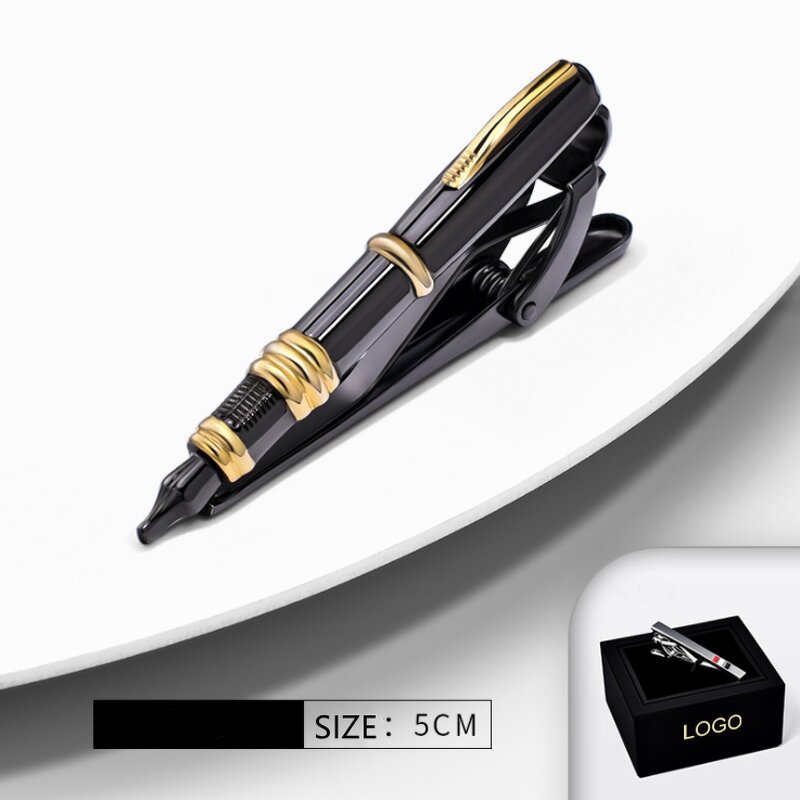 Tie Bar Cufflinks Set Manufacturer - Novel Sword Gift Box Gold for Men