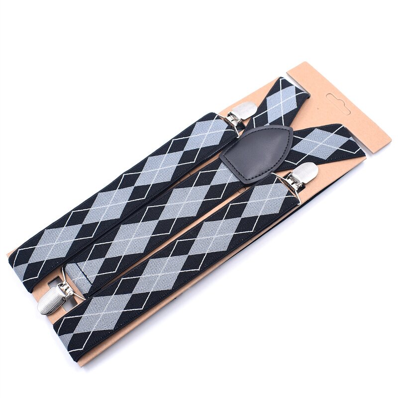 Suspenders Manufacturer - Hot Sale Multi Color Polka Dot and Stripe Pattern