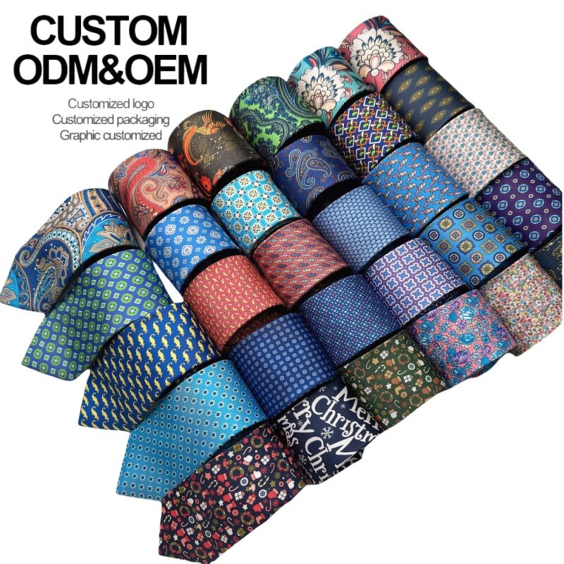 Cravate Homme Manufacturer - Casual Classic Paisley Silk Jacquard Italian