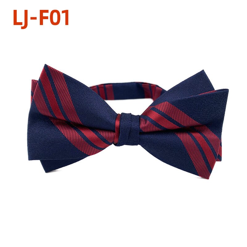 Boys Bow Ties Manufacturer - Wholesale Woven Jacquard Striped Color
