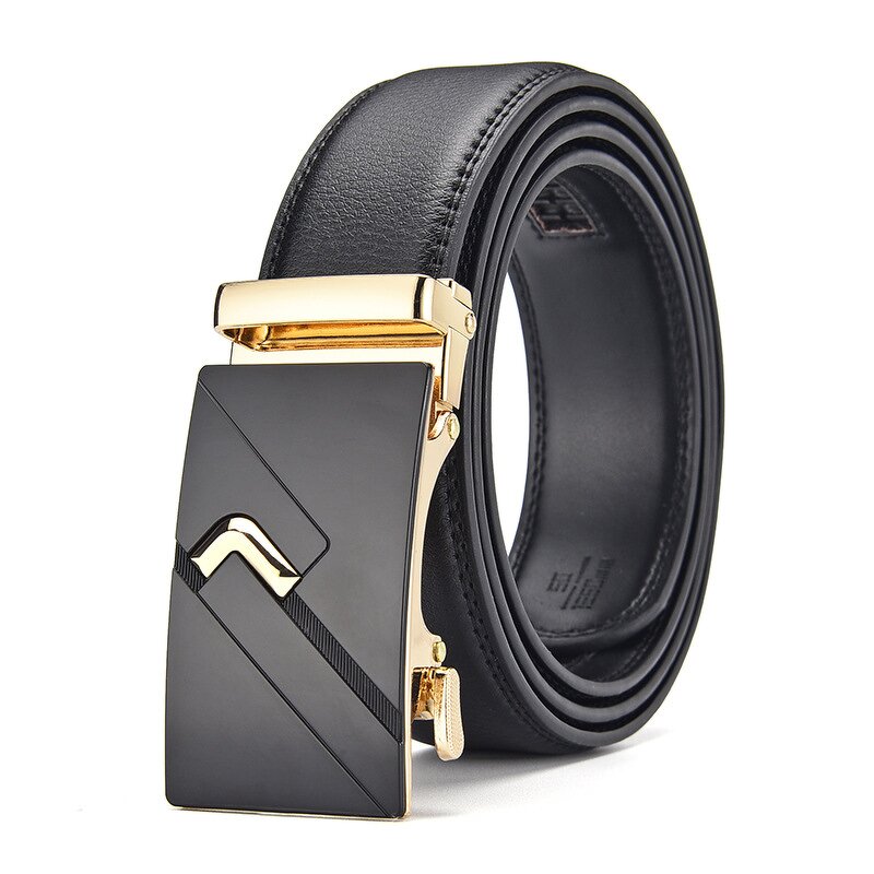 Belt Manufacturer - Wholesale Business Casual Adjustable Automatic Buckle Cowhide Leather