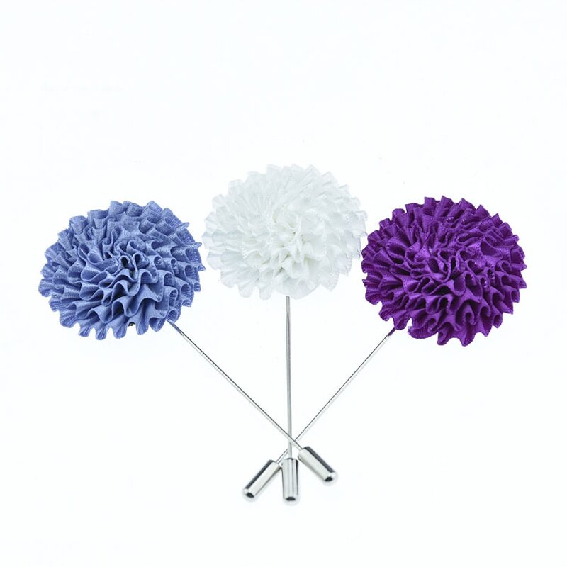 Lapel Pin Manufacturer - Designer Flower Brooch Luxury Groomsman Corsage Custom