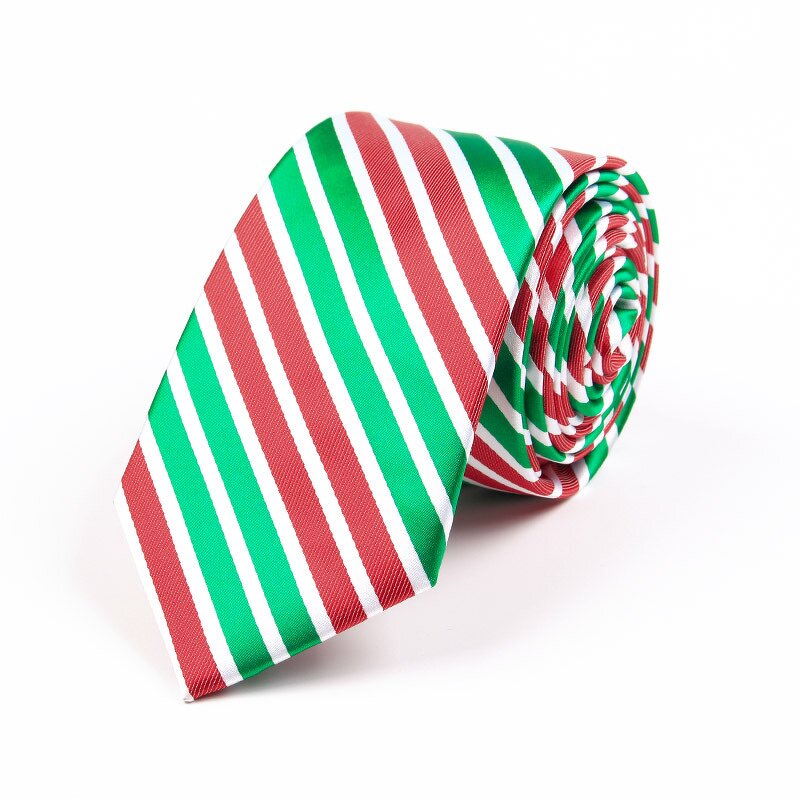Christmas Necktie Manufacturer - Wholesale 100% Polyester Jacquard