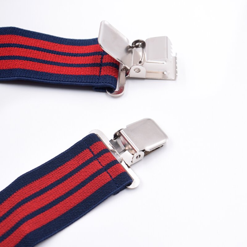 Suspenders Manufacturer - Wholesale 5cm Width Solid Adjustable 4 Clip X-Back Heavy Duty