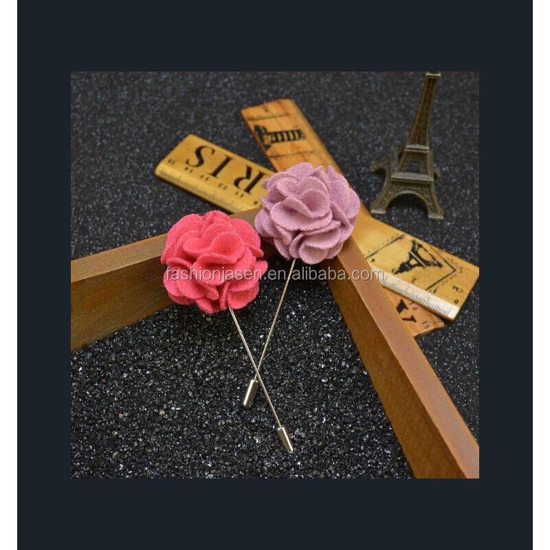 Lapel Pin Manufacturer - OEM Flower Custom Men Suit Pin