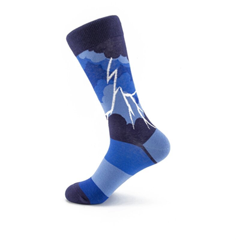 Socks Manufacturer - Unisex Novelty Custom Logo Packaging Different Kinds Colorful