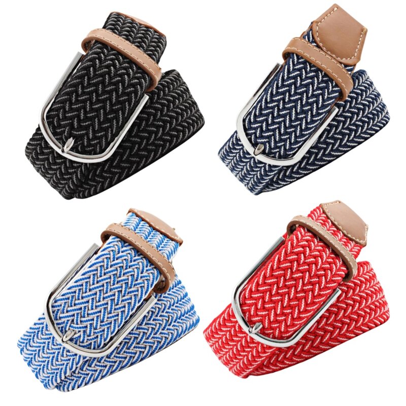 Elastic Belt Manufacturer - Factory Custom Golf Belt Webbing Braided for Man