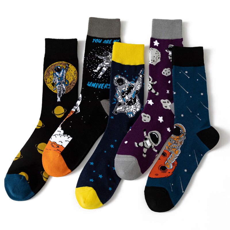 Socks Manufacturer - Custom Fashion Cheap Funky Long Cotton Colorful for Men Woman