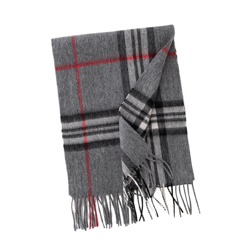 Winter Shawl Manufacturer - 100% Wool Plaid Pashmina Striped Checkered