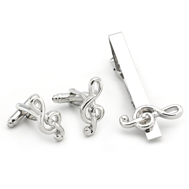 Cufflinks and Tie Clips Manufacturer - Golden Stainless Steel Plating for Men