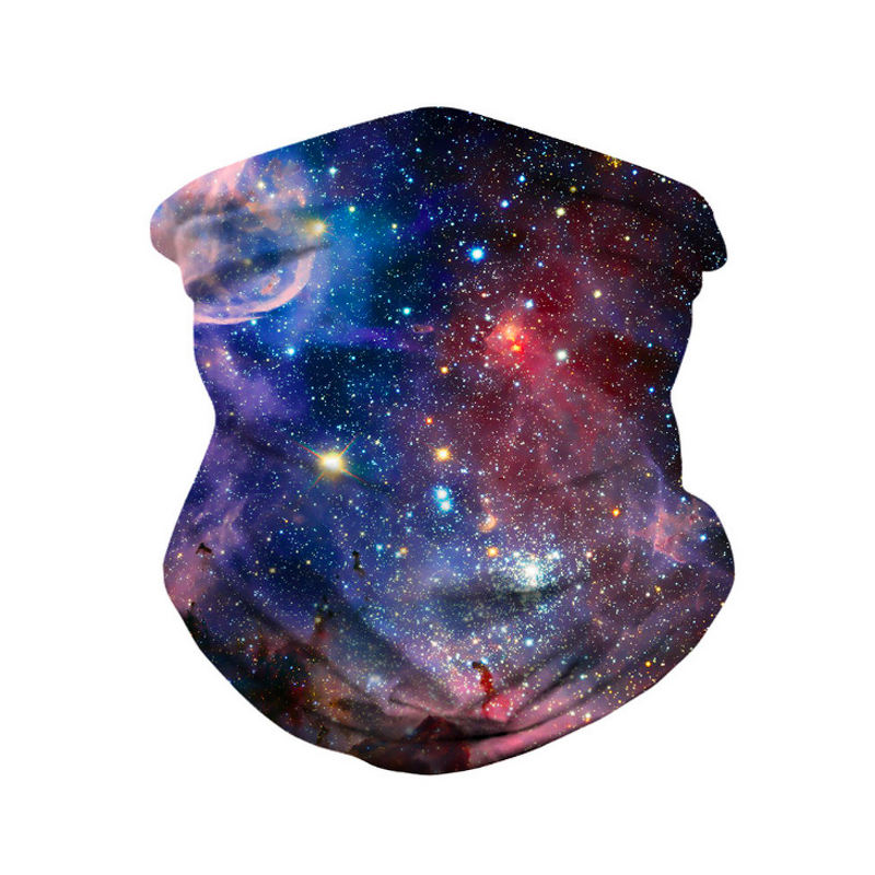 Magic Scarf Manufacturer - Fashion Multifunctional Seamless Printed Star Cycling Neck Gaiter