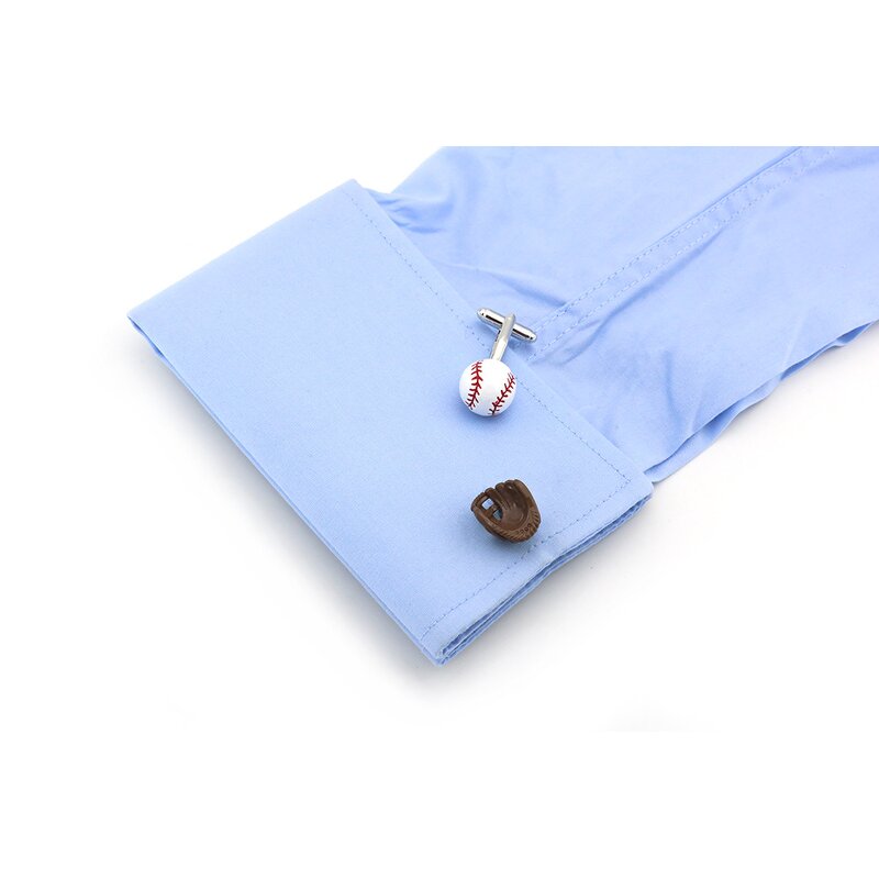 Cufflinks Manufacturer - Fashion Custom Brass Sports Golf Shape for Men