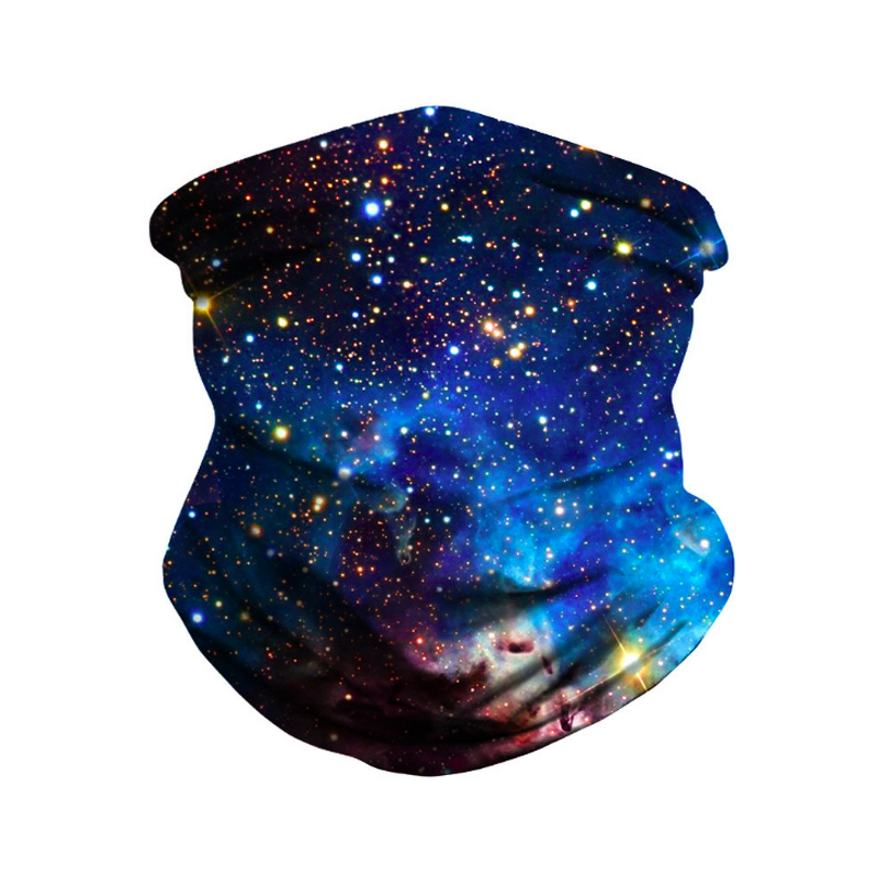 Magic Scarf Manufacturer - Fashion Multifunctional Seamless Printed Star Cycling Neck Gaiter
