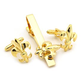 Cufflinks and Tie Clips Set Manufacturer - Custom Luxury Suit Shirt Personalized