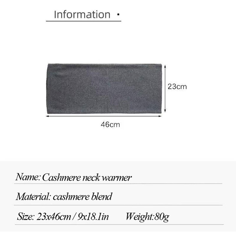 Neck Warmer Scarf Manufacturer - Wholesale Wool Blend Customizable Winter