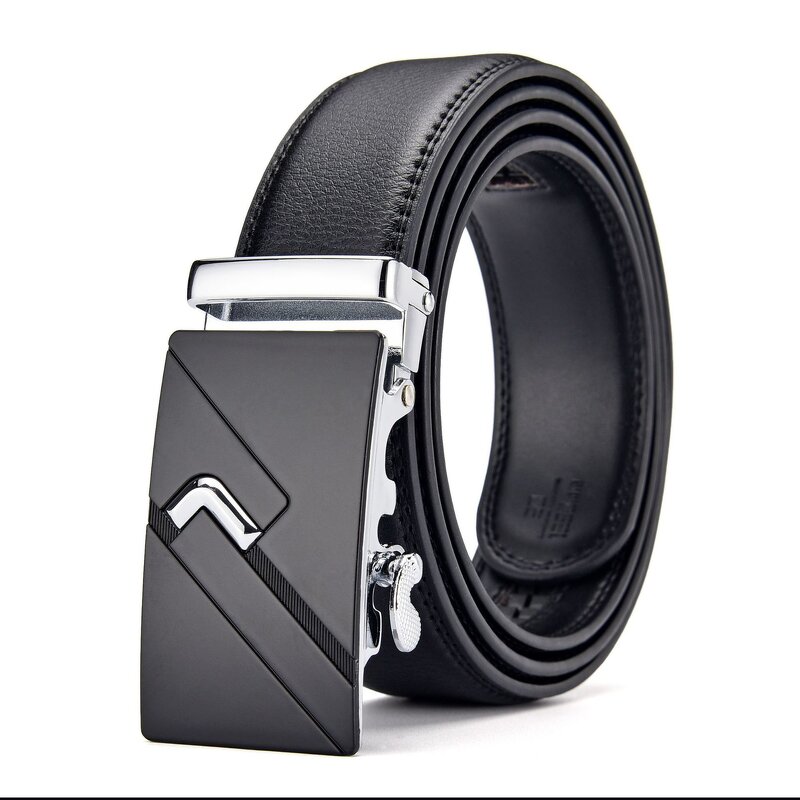 Belt Manufacturer - Wholesale Business Casual Adjustable Automatic Buckle Cowhide Leather