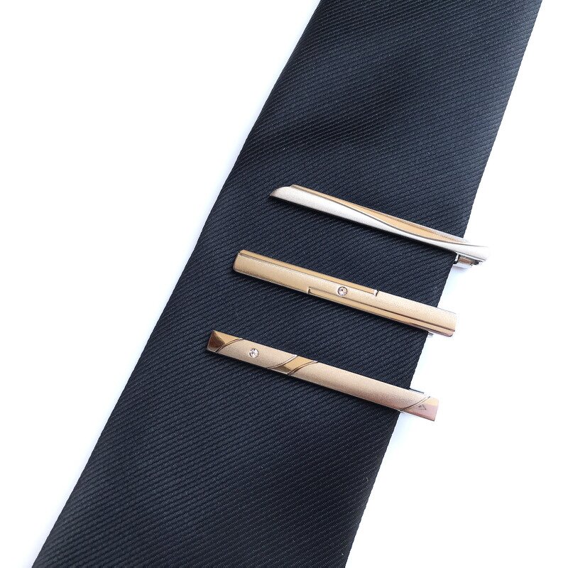 Tie Clip Set Manufacturer - Custom Pince Cravate Casual with Gift Box for Men